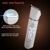 Electric Dog Grooming Kit Cordless Rechargeable Pet Hair Trimmer Shaver Set Low Noise Nail Grinder with 4 Guide Combs