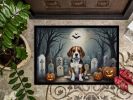 Beagle Doormat 18H X 27W - Spooky Halloween Indoor Outdoor Rugs for Entryway, Non Slip