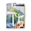 Beagle Apron Cooking Kitchen Server Baking Crafts Gardening for Adult Women Men, Unisex, Large, Multicolor - Spring Garden