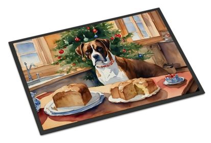 Boxer Doormat 18H X 27W - Christmas Cookies
