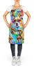 Boxer Apron Cooking Kitchen Server Baking Crafts Gardening for Adult Women Men, Unisex, Large, Multicolor - Hippie Dawg