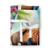 Boxer Apron Cooking Kitchen Server Baking Crafts Gardening for Adult Women Men, Unisex, Large, Multicolor - Luau