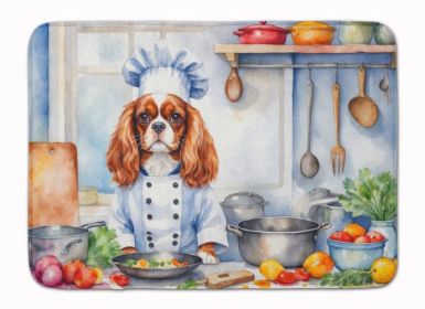 Cavalier Spaniel - Memory Foam Floor Mat The Chef