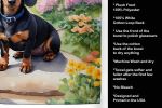 Dachshund Decorative Kitchen Bath Hand Towel 15Wx25H - Spring Path