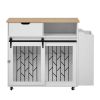 Furniture Style Dog Crate Kitchen Island End Table Pet Friendly Furniture