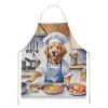 Golden Retriever Apron Cooking Kitchen Server Baking Crafts Gardening for Adult Women Men, Unisex, Large, Multicolor - The Chef