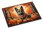 German Shepherd Doormat 18H X 27W - Fall Front Door Mat Indoor Outdoor Rugs for Entryway, Non Slip Washable