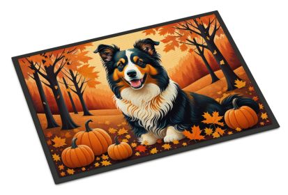 Collie Doormat 18H X 27W - Fall Indoor Outdoor Rugs for Entryway, Non Slip