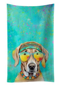 Weimaraner Decorative Kitchen Bath Hand Towel 15Wx25H - Hippie Dawg