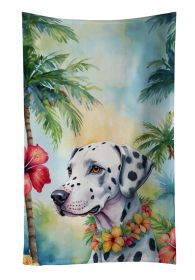 Dalmatian Decorative Kitchen Bath Hand Towel 15Wx25H - Luau
