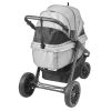 VEVOR Pet Stroller, 3 Wheels with Brakes, Detachable Carrier, 75 lbs Weight Capacity