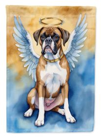 Boxer My Angel House Flag Large Porch Sleeve Pole Decorative Outside Yard Banner Artwork Wall Hanging, Polyester, House Size, Multicolor