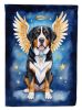 Greater Swiss Mountain Dog My Angel House Flag Large Porch Sleeve Pole Decorative Outside Yard Banner Artwork Wall Hanging, Polyester, House Size