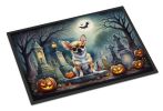 Chihuahua Doormat 24H X 36W - Spooky Halloween Indoor Outdoor Rugs for Entryway, Non Slip