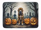 Bloodhound Spooky Halloween Memory Foam Kitchen Mat Machine Washable Anti-Fatigue Mat Cushion Comfort Bath Mat or Kitchen Rug