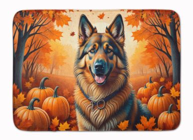 Belgian Tervuren Fall Memory Foam Kitchen Mat Machine Washable Anti-Fatigue Mat Cushion Comfort Bath Mat or Kitchen Rug