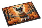 Tricolor Chihuahua Doormat 24H X 36W - Fall Indoor Outdoor Rugs for Entryway, Non Slip