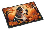 Basset Hound Doormat 24H X 36W - Fall Indoor Outdoor Rugs for Entryway, Non Slip