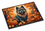 Keeshond Doormat 24H X 36W - Fall Indoor Outdoor Rugs for Entryway, Non Slip