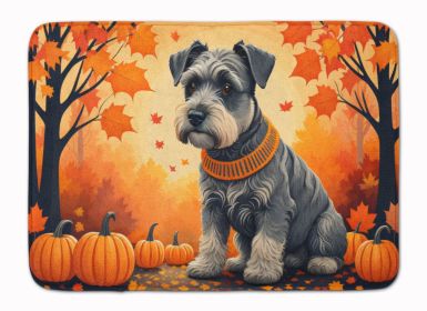 Schnauzer - Memory Foam Floor Mat Fall