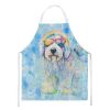Old English Sheepdog Apron Cooking Kitchen Server Baking Crafts Gardening for Adult Women Men, Unisex, Large, Multicolor - Hippie Dawg