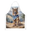 Belgian Tervuren Apron Cooking Kitchen Server Baking Crafts Gardening for Adult Women Men, Unisex, Large, Multicolor - Cowboy