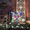 Westie Throw Pillow Machine Washable, Indoor Outdoor Decorative Pillow for Couch, Bed or Patio, 18Hx18W - Hippie Dawg