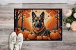 German Shepherd Doormat 18H X 27W - Fall Front Door Mat Indoor Outdoor Rugs for Entryway, Non Slip Washable