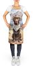 Labrador Retriever Apron Cooking Kitchen Server Baking Crafts Gardening for Adult Women Men, Unisex, Large, Multicolor - Cowboy