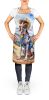 German Shorthaired Pointer Apron Cooking Kitchen Server Baking Crafts Gardening for Adult Women Men, Unisex, Large, Multicolor - Cowboy