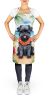 Affenpinscher Apron Cooking Kitchen Server Baking Crafts Gardening for Adult Women Men, Unisex, Large, Multicolor - Luau