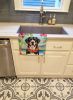 Greater Swiss Mountain Dog Decorative Kitchen Bath Hand Towel 15Wx25H - Luau