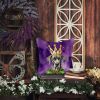 Great Dane Throw Pillow Machine Washable, Indoor Outdoor Decorative Pillow for Couch, Bed or Patio, 18Hx18W - Mardi Gras