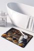 Australian Shepherd Fall Kitchen Pumpkins Memory Foam Kitchen Mat Machine Washable Anti-Fatigue Mat Cushion Comfort Bath Mat or Kitchen Rug