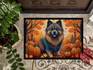 Keeshond Doormat 24H X 36W - Fall Indoor Outdoor Rugs for Entryway, Non Slip