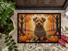 Norfolk Terrier Doormat 24H X 36W - Fall Indoor Outdoor Rugs for Entryway, Non Slip
