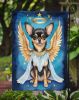 Chihuahua My Angel Garden Flag Mailbox Flag Decorative Yard Flag Banner Outside Patio Artwork Yard Flower Beds, Garden Size, Multicolor