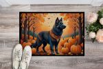 Belgian Sheepdog Doormat 24H X 36W - Fall Indoor Outdoor Rugs for Entryway, Non Slip