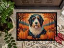 Bearded Collie Doormat 24H X 36W - Fall Indoor Outdoor Rugs for Entryway, Non Slip
