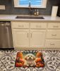 Coton De Tulear Fall Memory Foam Kitchen Mat Machine Washable Anti-Fatigue Mat Cushion Comfort Bath Mat or Kitchen Rug