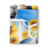 Cavalier Spaniel Apron Cooking Kitchen Server Baking Crafts Gardening for Adult Women Men, Unisex, Large, Multicolor - Sunflowers