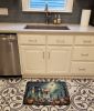 Chihuahua Spooky Halloween Memory Foam Kitchen Mat Machine Washable Anti-Fatigue Mat Cushion Comfort Bath Mat or Kitchen Rug