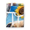 Great Dane Apron Cooking Kitchen Server Baking Crafts Gardening for Adult Women Men, Unisex, Large, Multicolor - Sunflowers