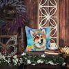 Alaskan Malamute Throw Pillow Machine Washable, Indoor Outdoor Decorative Pillow for Couch, Bed or Patio, 18Hx18W - Hippie Dawg
