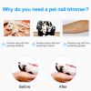 Dog Nail Clippers Pet Nail Trimmer Stainless Steel Grooming Tool Free Nail File Small Medium Large Dogs