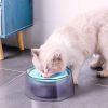 No Spill Dog Water Bowl Spill Proof Slow Water Feeder 47.35oz Pet Water Dispenser Travel Dog Bowl for Dogs/Cats/Pets