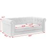 Elegant Rectangle Pet Bed for Medium and Large Dogs, Durable Elevated Dog Sofa Bed, Comfortable Dog Couch, Modern and Stylish Dog Sofa for Large