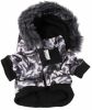 Fashion Pet Parka Coat XS-XL Camouflage