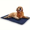 Dog Bed, Non-Slip Mat Warm Self-Heating Thermal Pet Pad Washable Dog Crate Pad