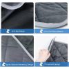 Dog Bed, Non-Slip Mat Warm Self-Heating Thermal Pet Pad Washable Dog Crate Pad